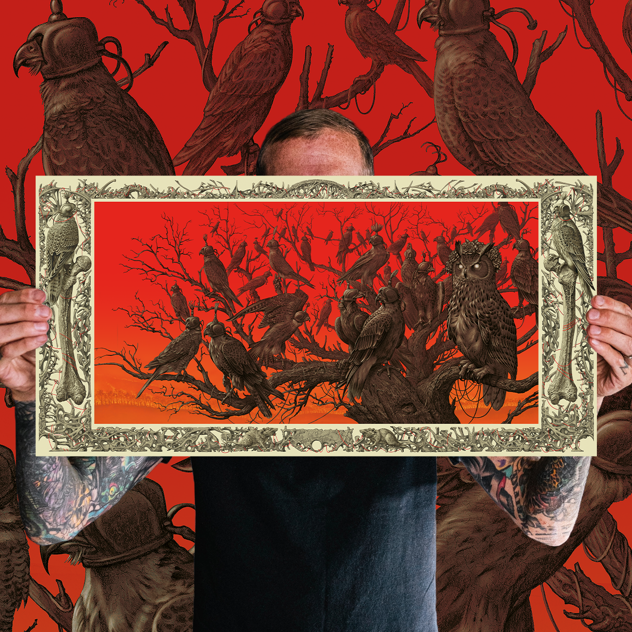 Marald Van Haasteren "Kvelertak: Endling" Giclee Print