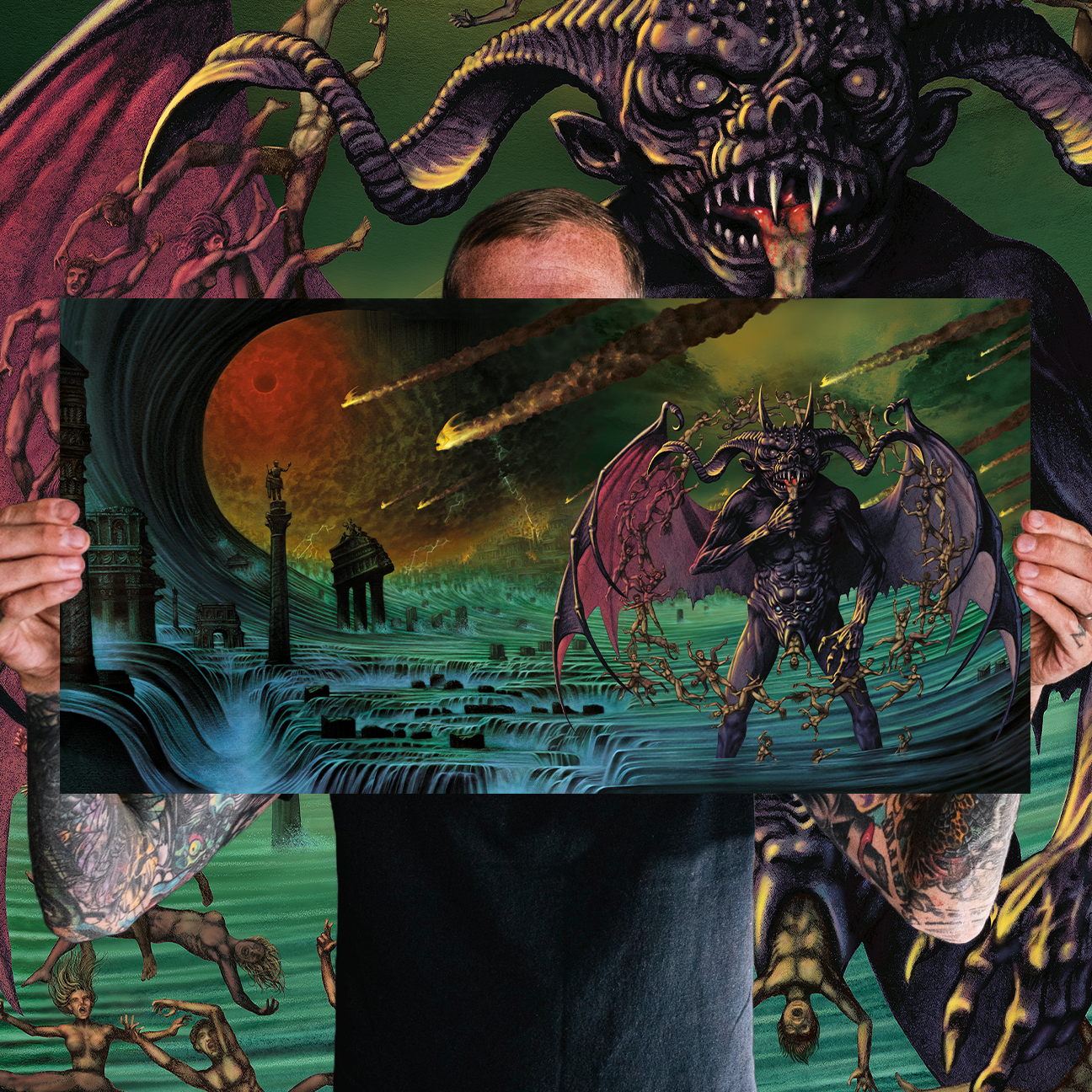 Marald Van Haasteren "Necrot: Lifeless Birth" Giclee Print