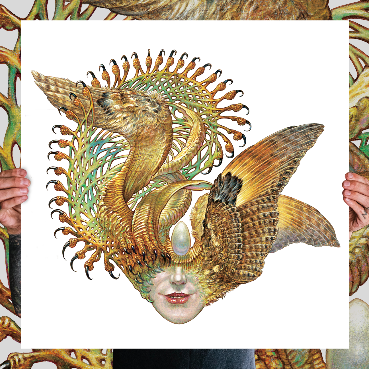 Marald Van Haasteren "Kvelertak - Splid: Cover" Giclee Print