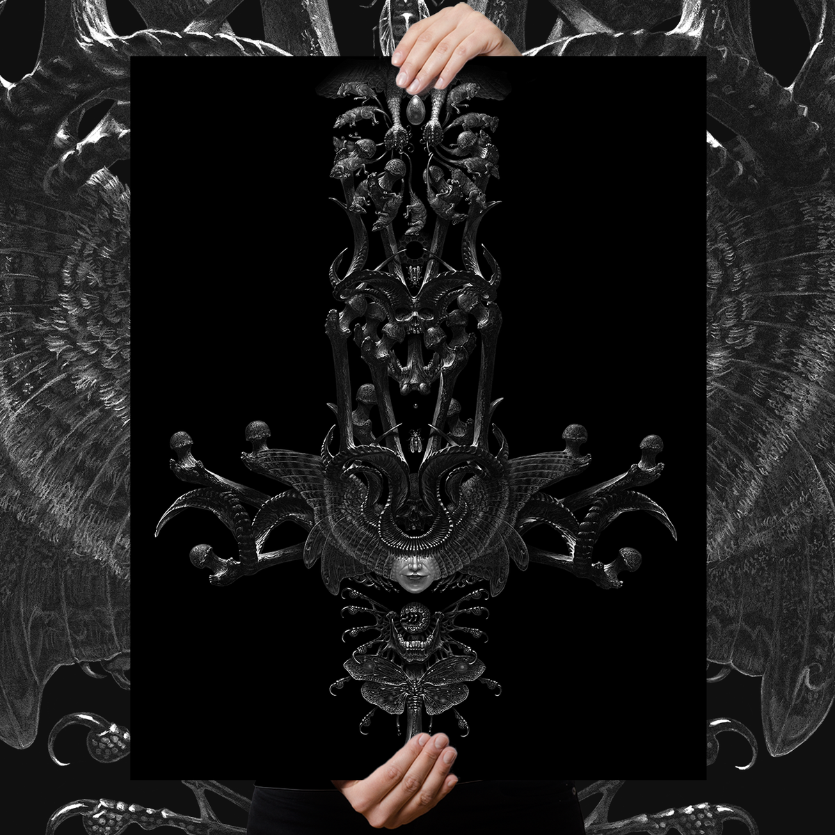 Marald Van Haasteren "Kvelertak: Cross" Giclee Print