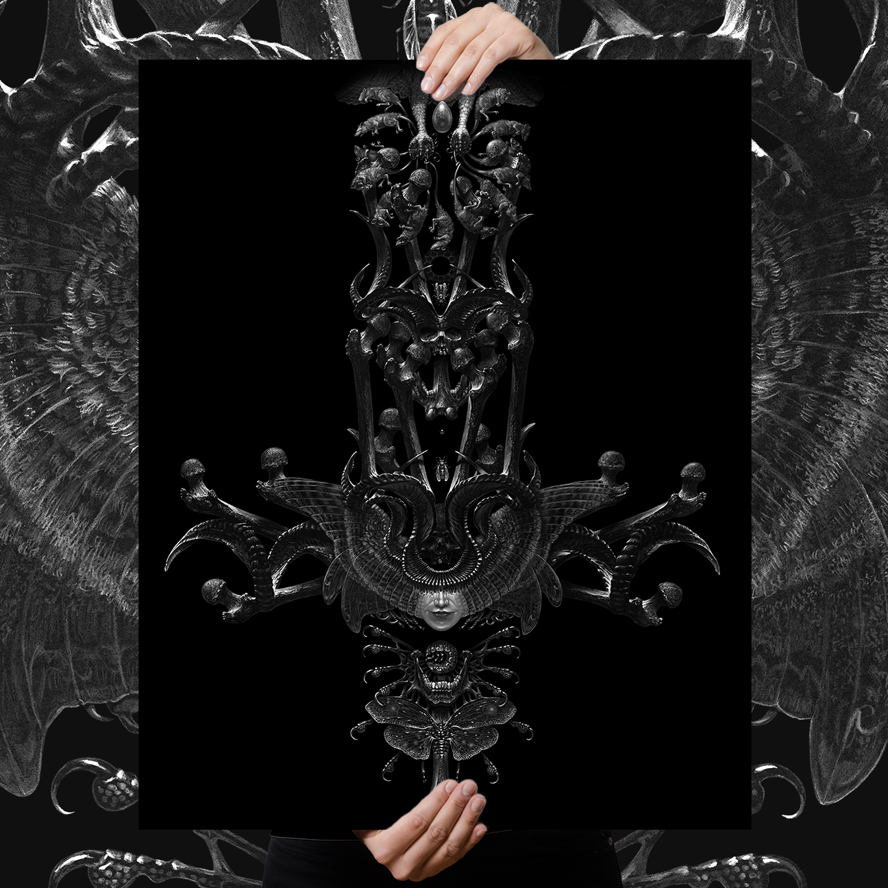 Marald Van Haasteren "Kvelertak: Cross" Giclee Print