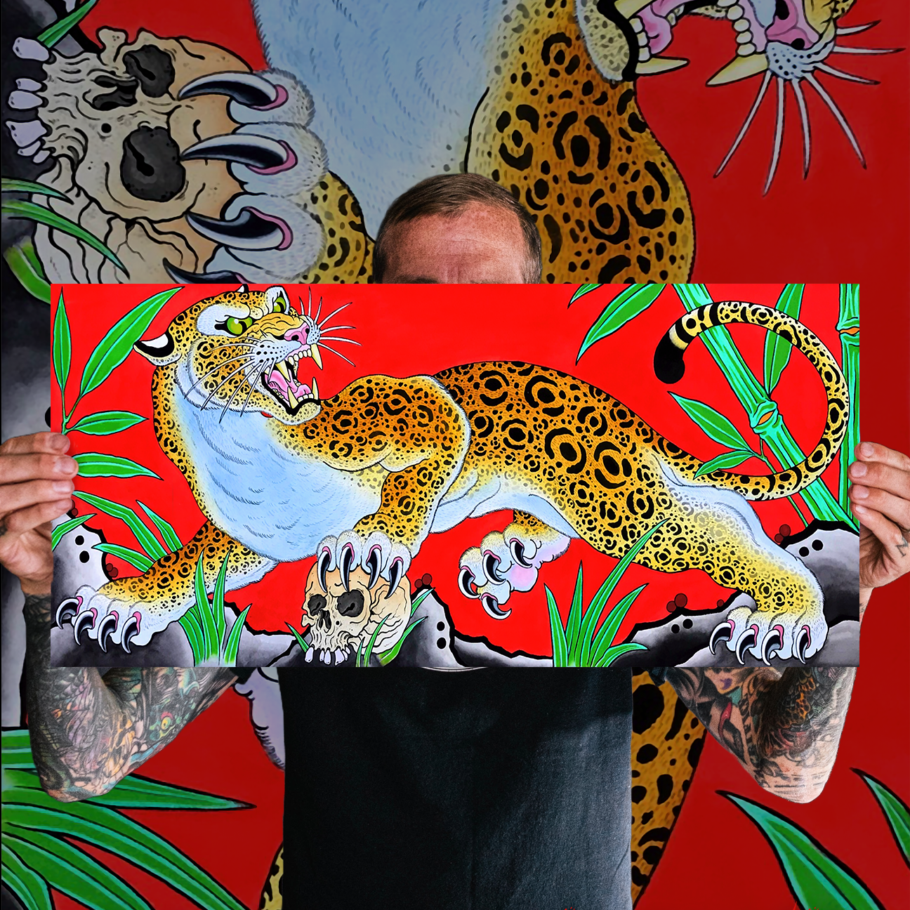 Marc Nava "Jaguar" Giclee Print