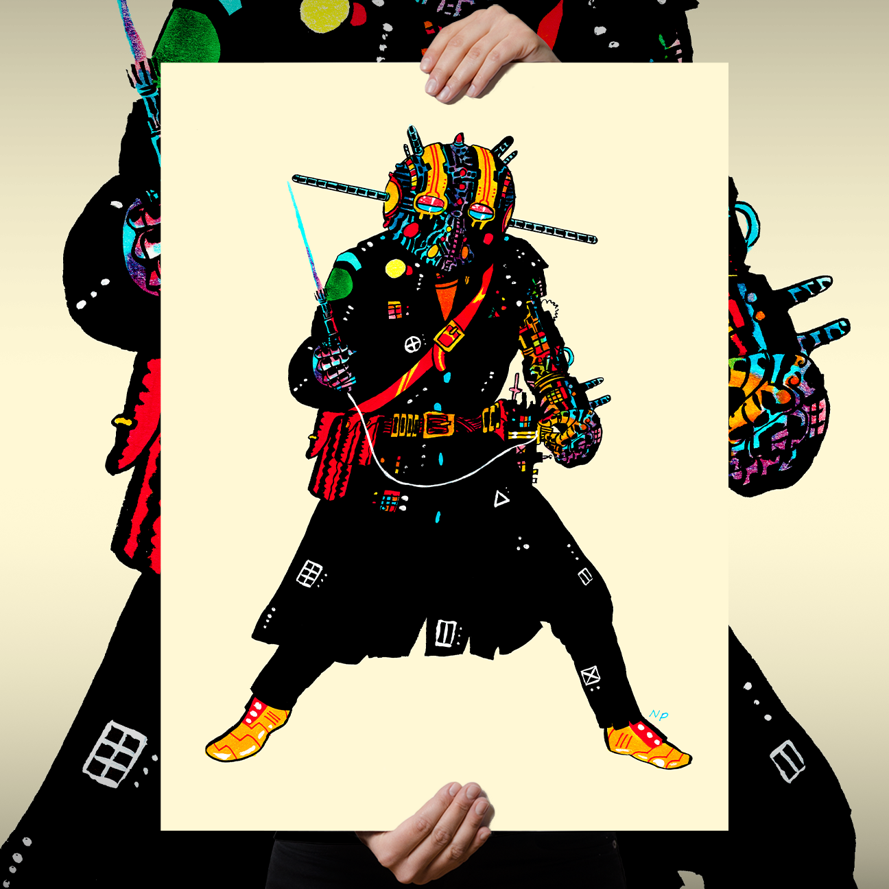 Nick Pyle "Tryban" Giclee Print
