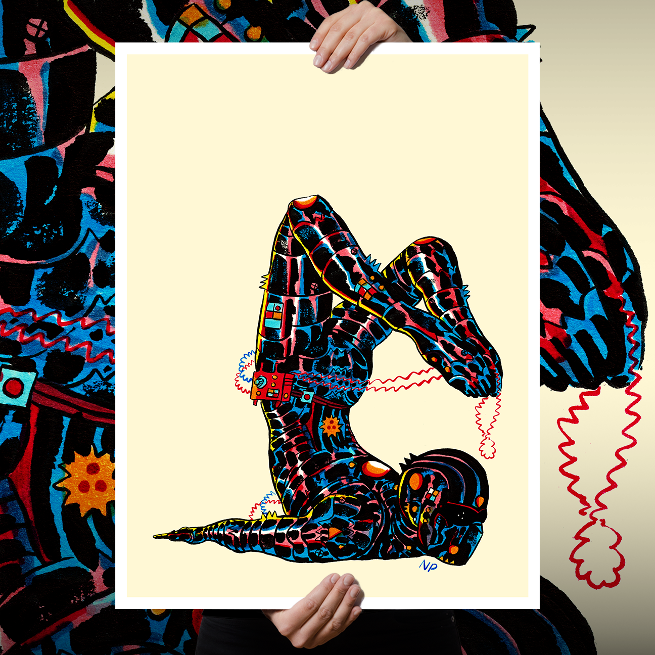 Nick Pyle "Medit8or" Giclee Print