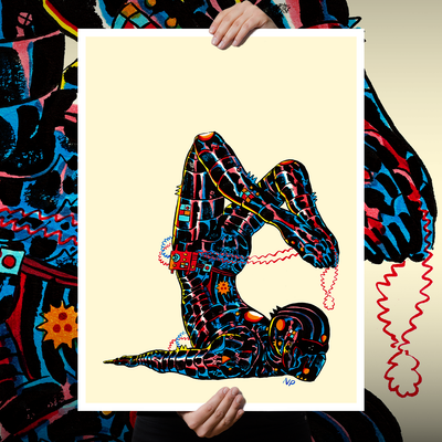 Nick Pyle "Medit8or" Giclee Print