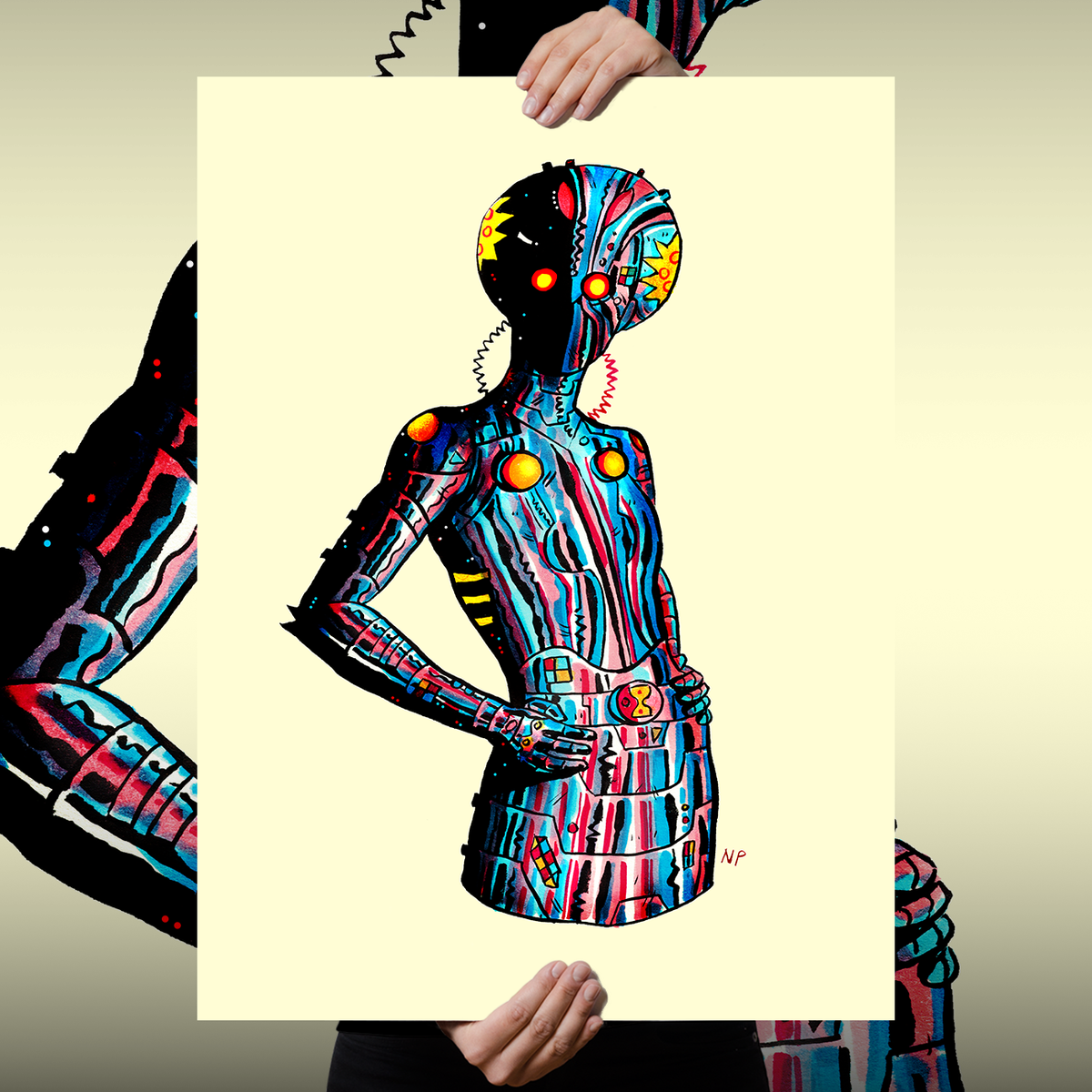Nick Pyle "Veig II" Giclee Print