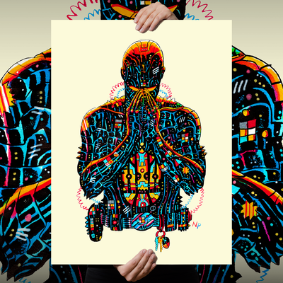 Nick Pyle "Worshipper III" Giclee Print