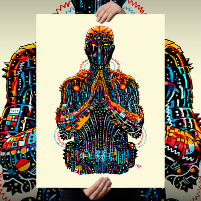 Nick Pyle "Worshipper IV" Giclee Print