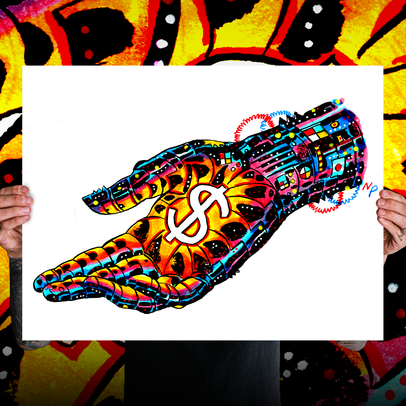 Nick Pyle "Pay Me" Giclee Print
