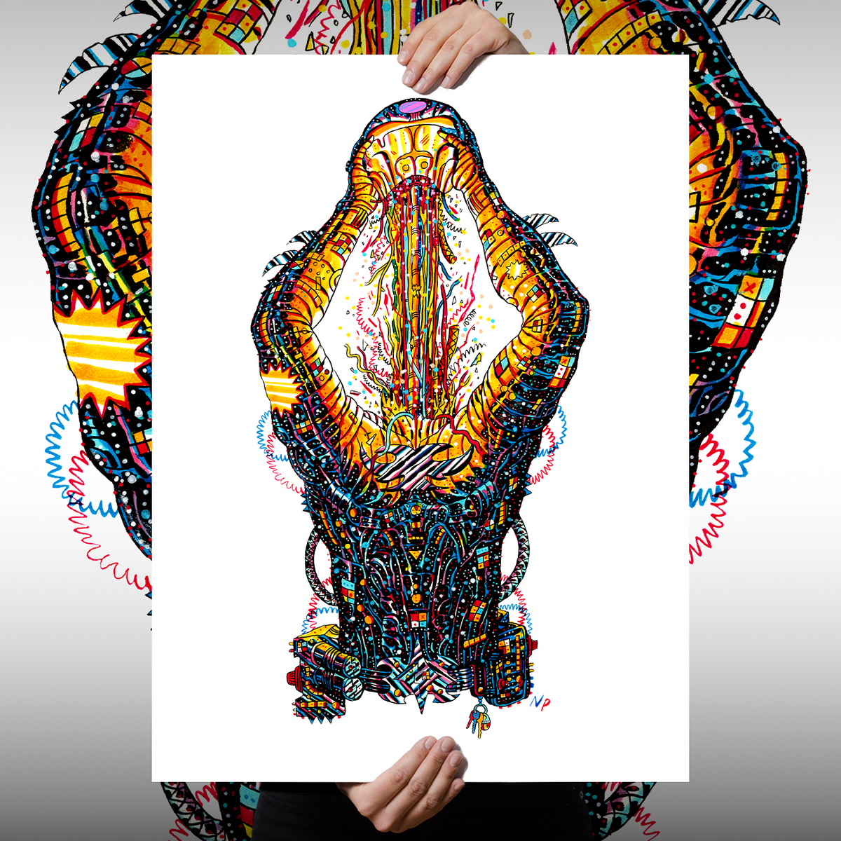 Nick Pyle "It's Better This Way" Giclee Print