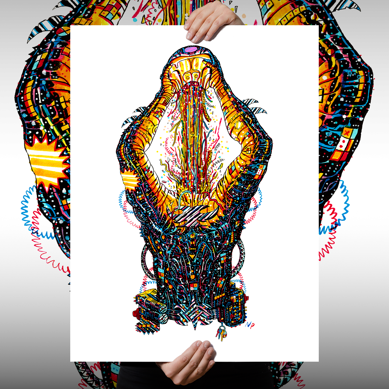Nick Pyle "It's Better This Way" Giclee Print