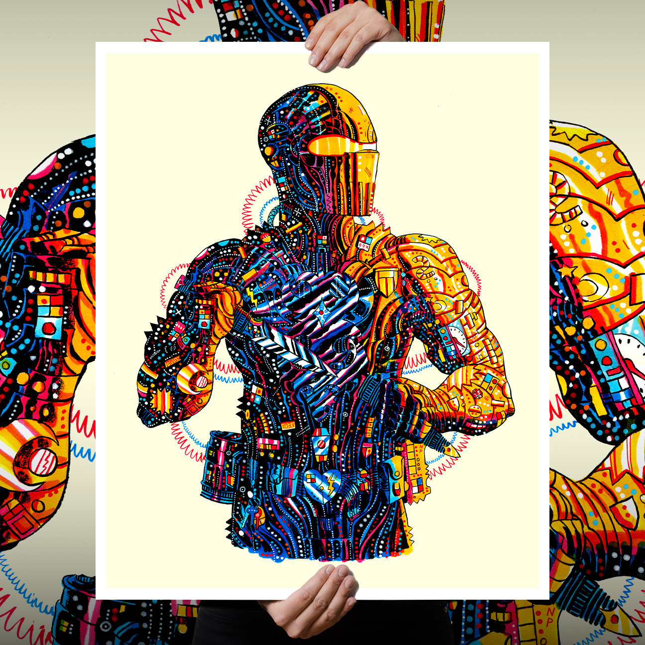 Nick Pyle "I'm Ready" Giclee Print