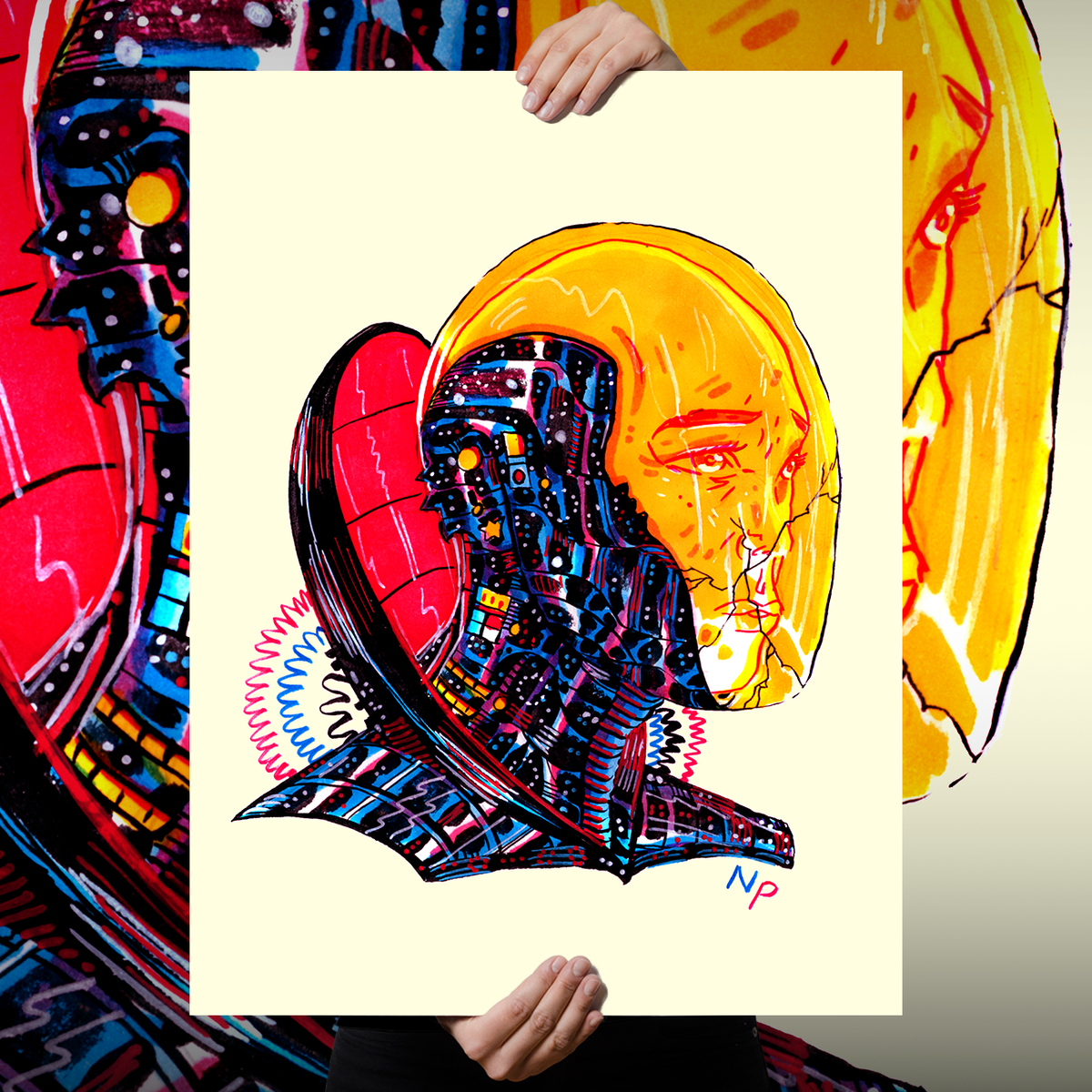 Nick Pyle "Compromised" Giclee Print