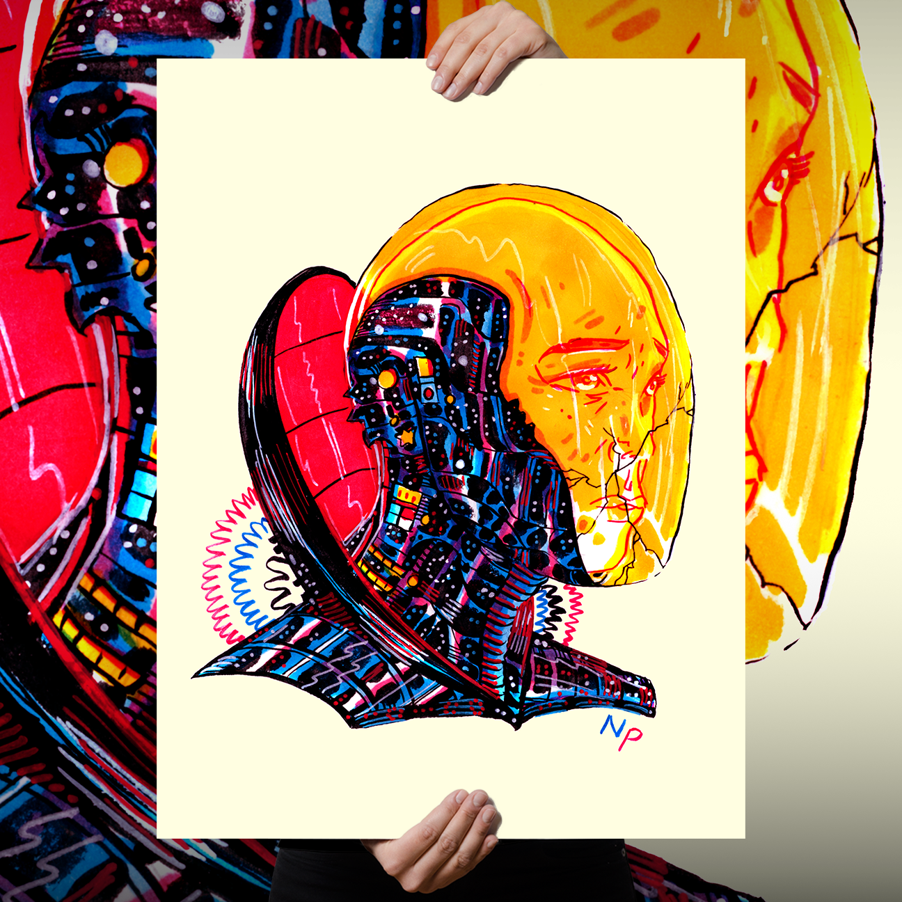 Nick Pyle "Compromised" Giclee Print