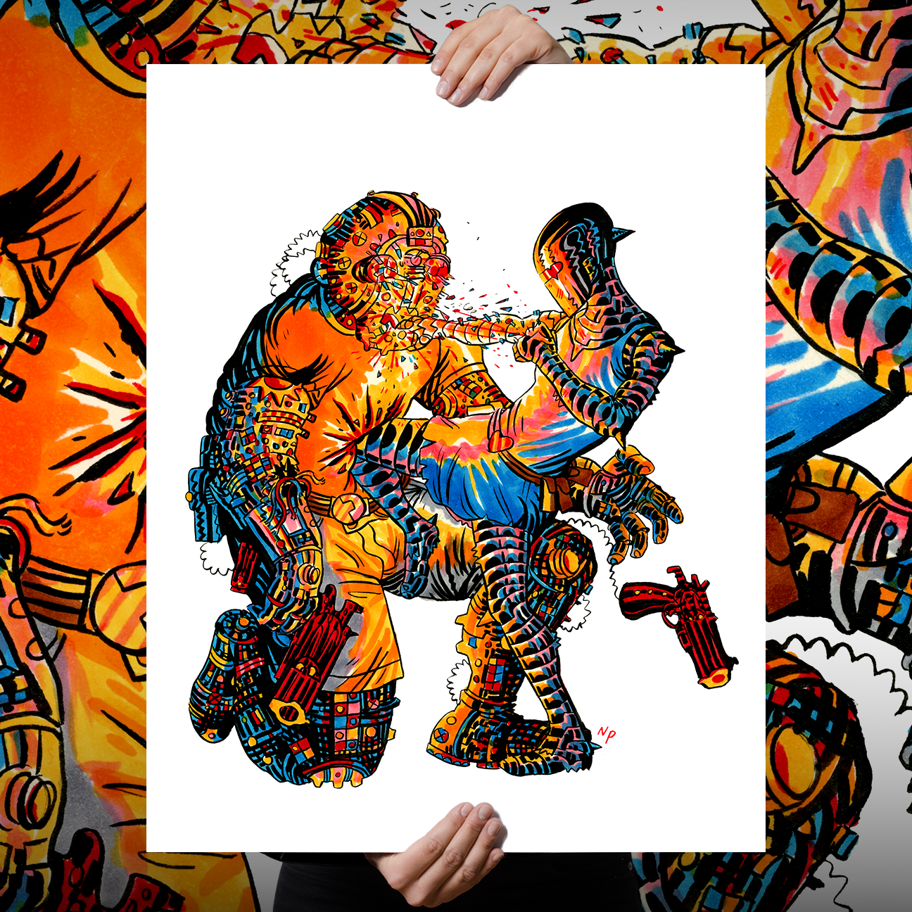 Nick Pyle "Wrath Of Sigrid" Giclee Print