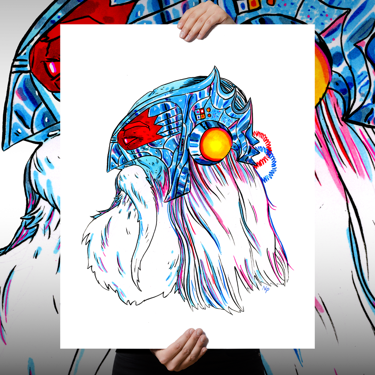 Nick Pyle "Konrad" Giclee Print