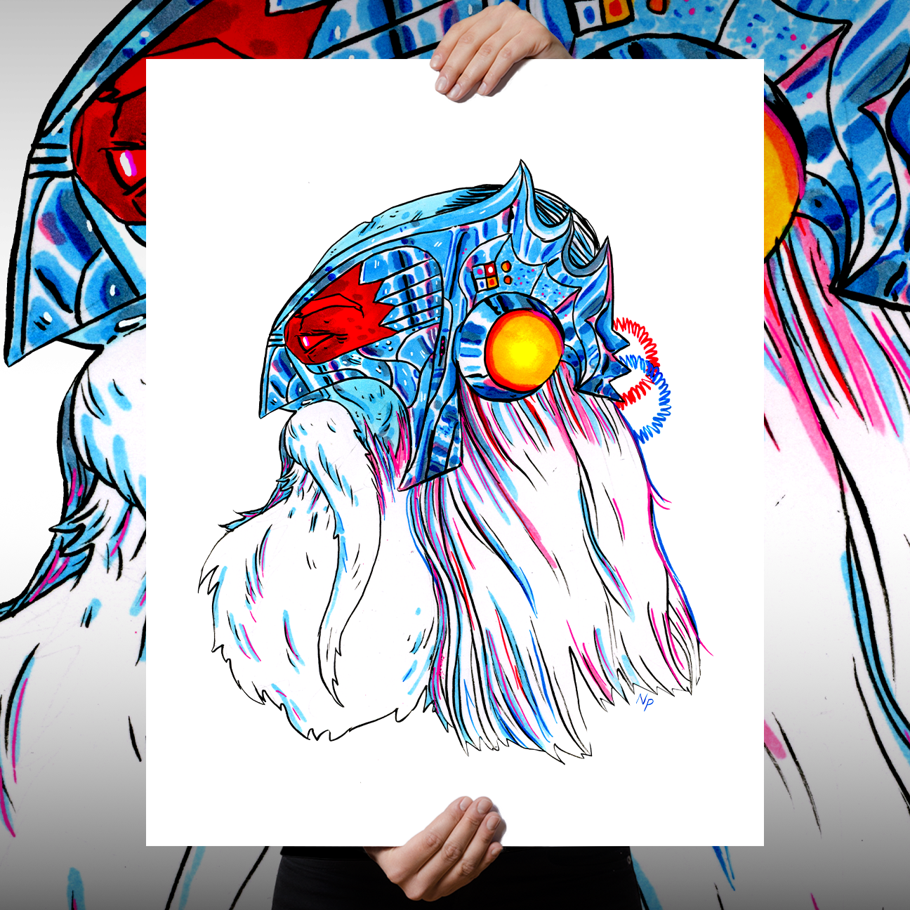 Nick Pyle "Konrad" Giclee Print