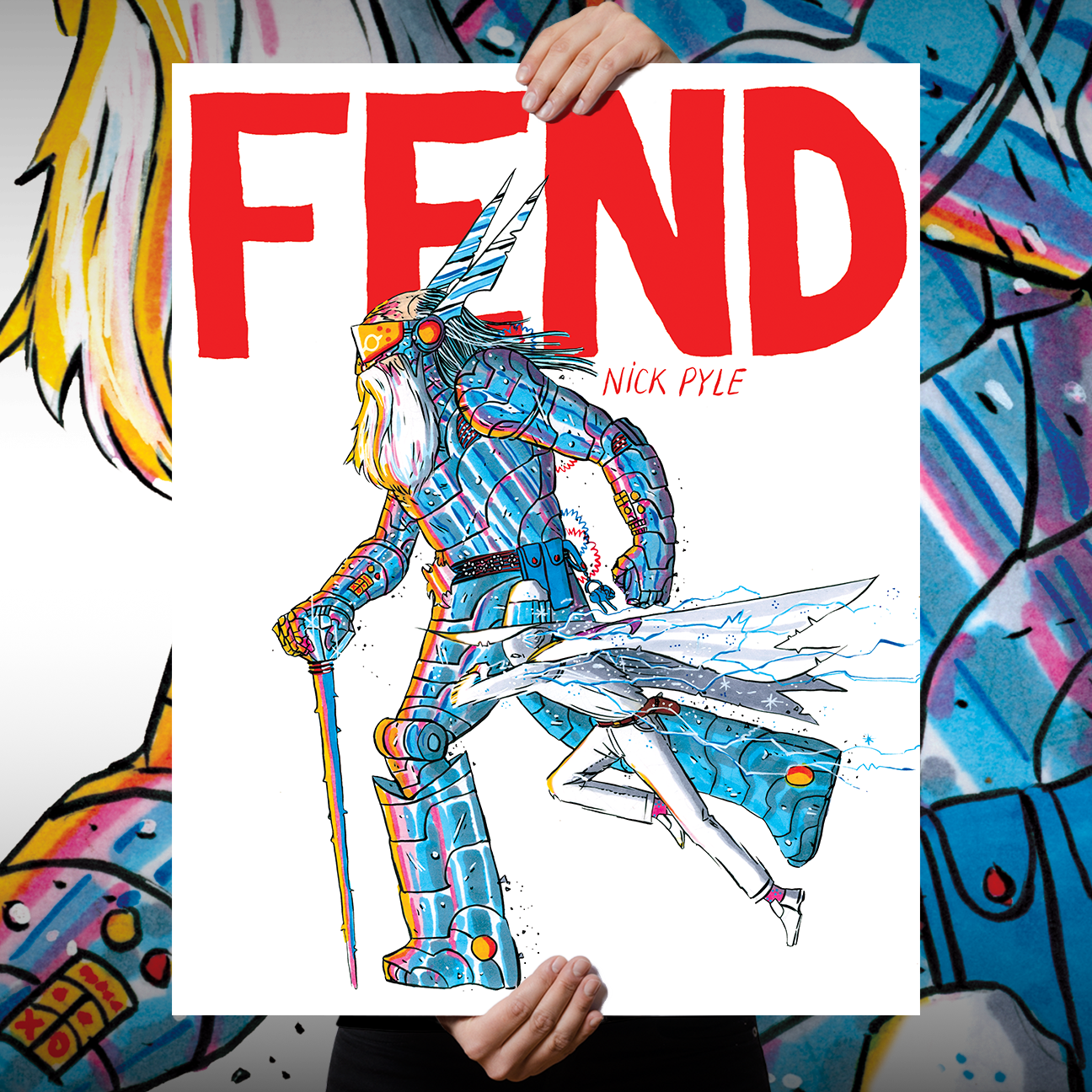 Nick Pyle "Fend" Giclee Print