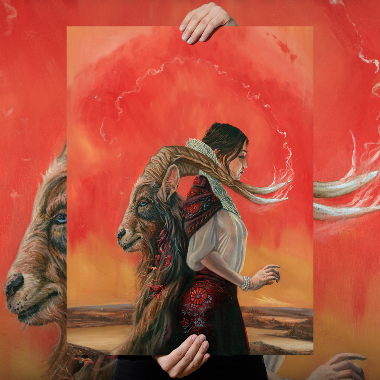 Paul Romano "With a Great Deal of Tender Ceremony" Giclee Print
