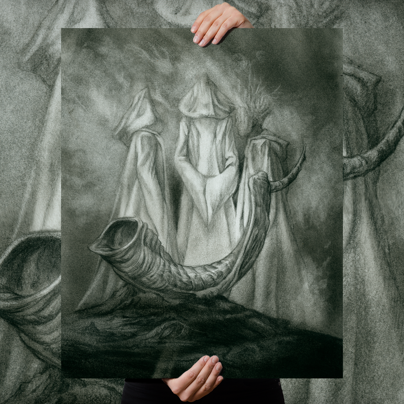 Paul Romano "The Horn" Giclee Print