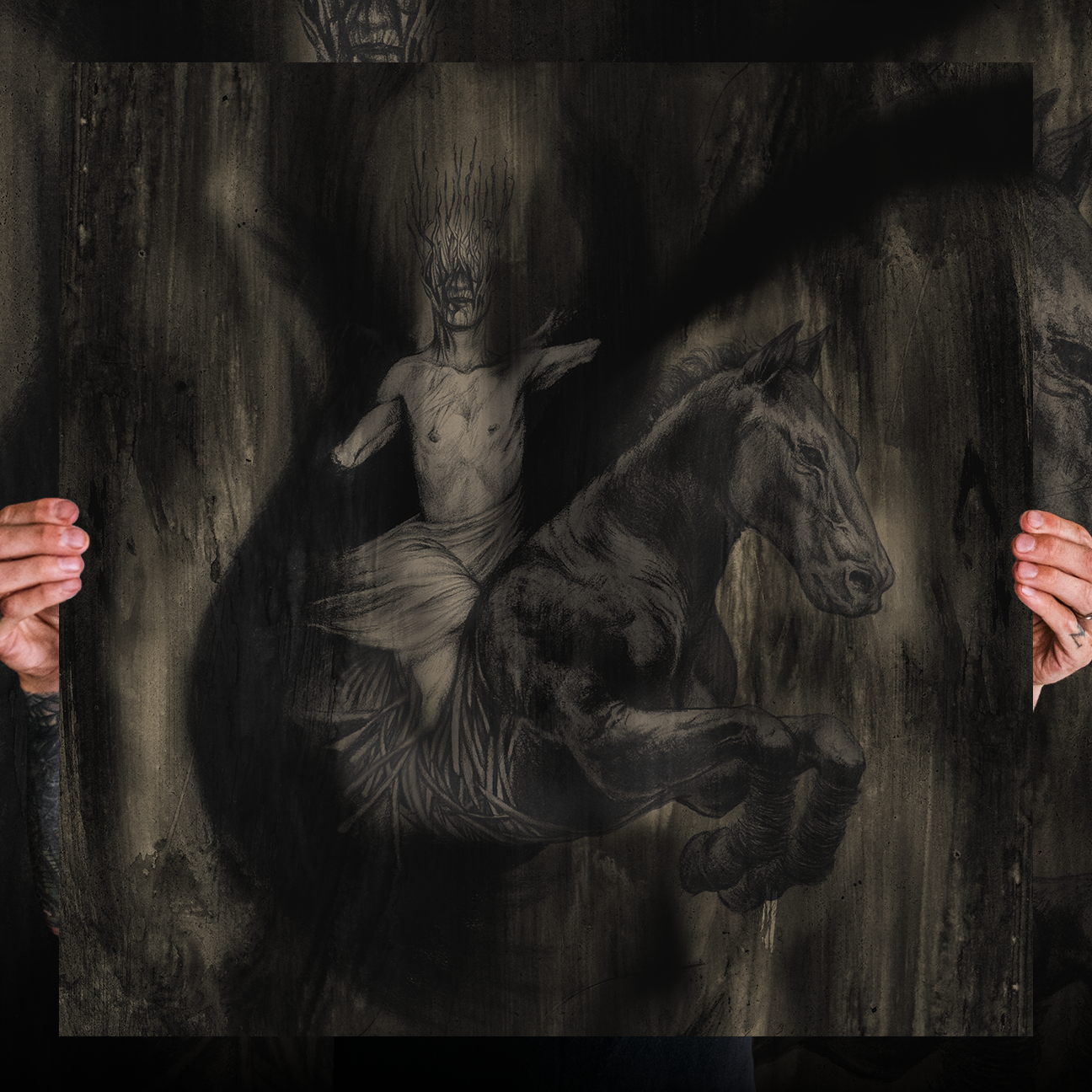 Paul Romano "The Rider" Giclee Print