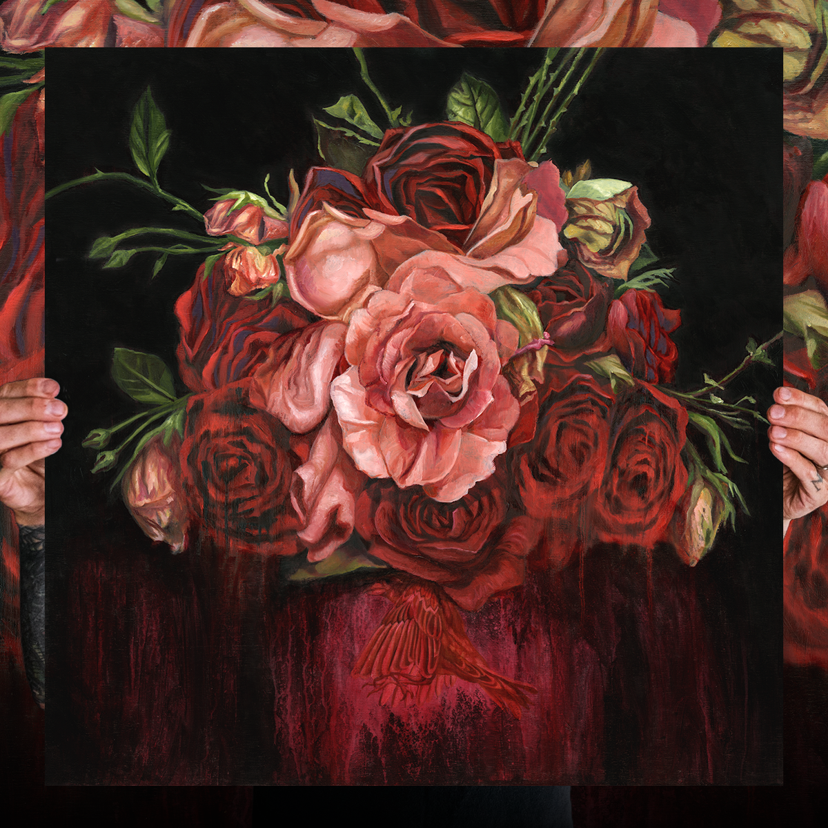 Paul Romano "Ward Of Roses" Giclee Print