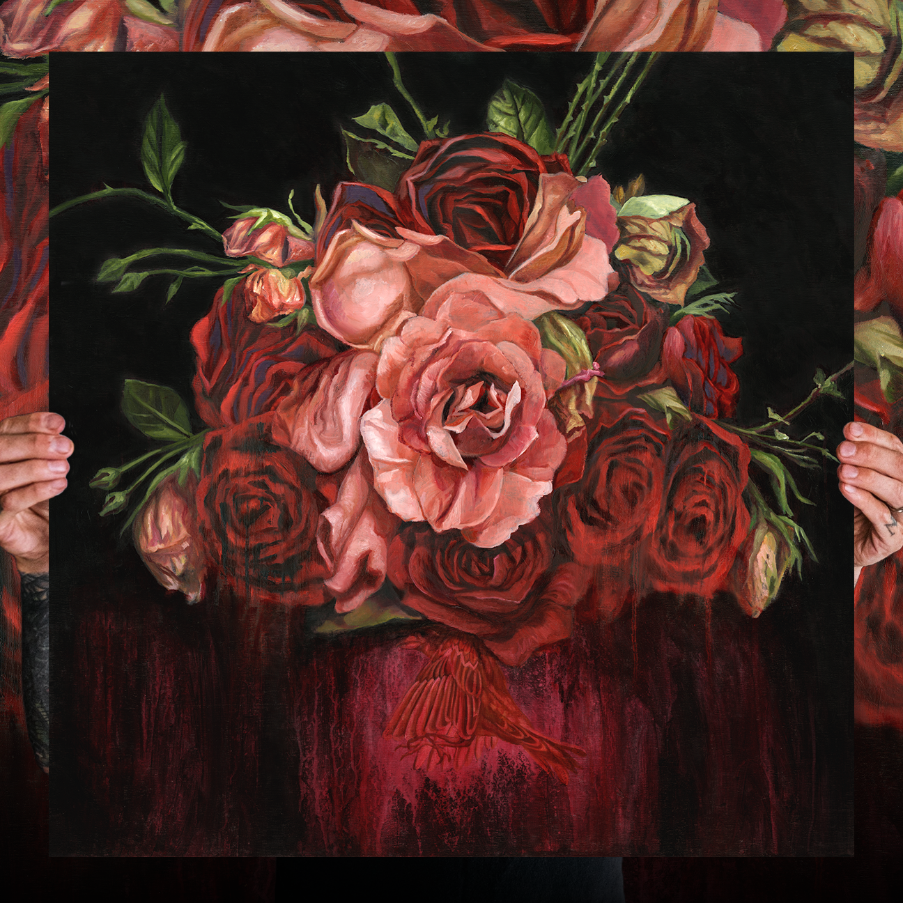 Paul Romano "Ward Of Roses" Giclee Print