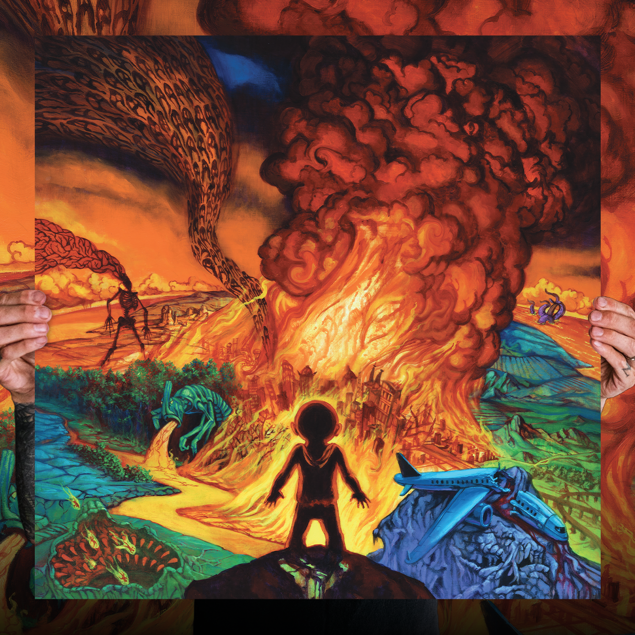Paul Romano "Continent" Giclee Print