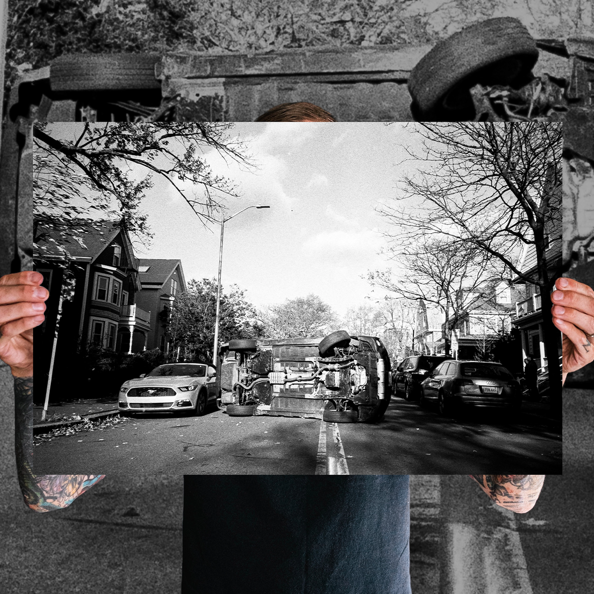 Reid Haithcock "Winter Series: Car" Giclee Print