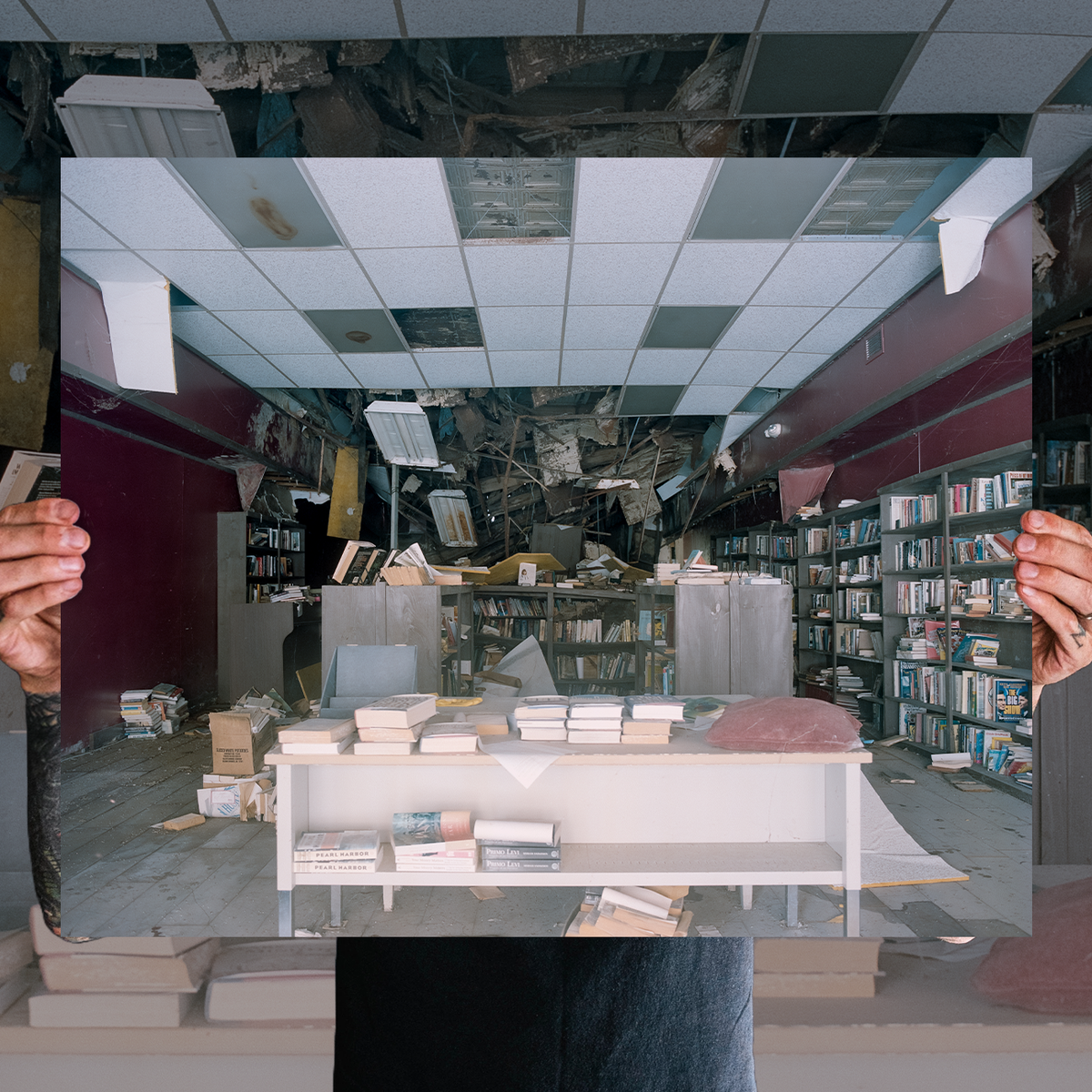 Reid Haithcock "Continual Disaster: The Library" Giclee Print