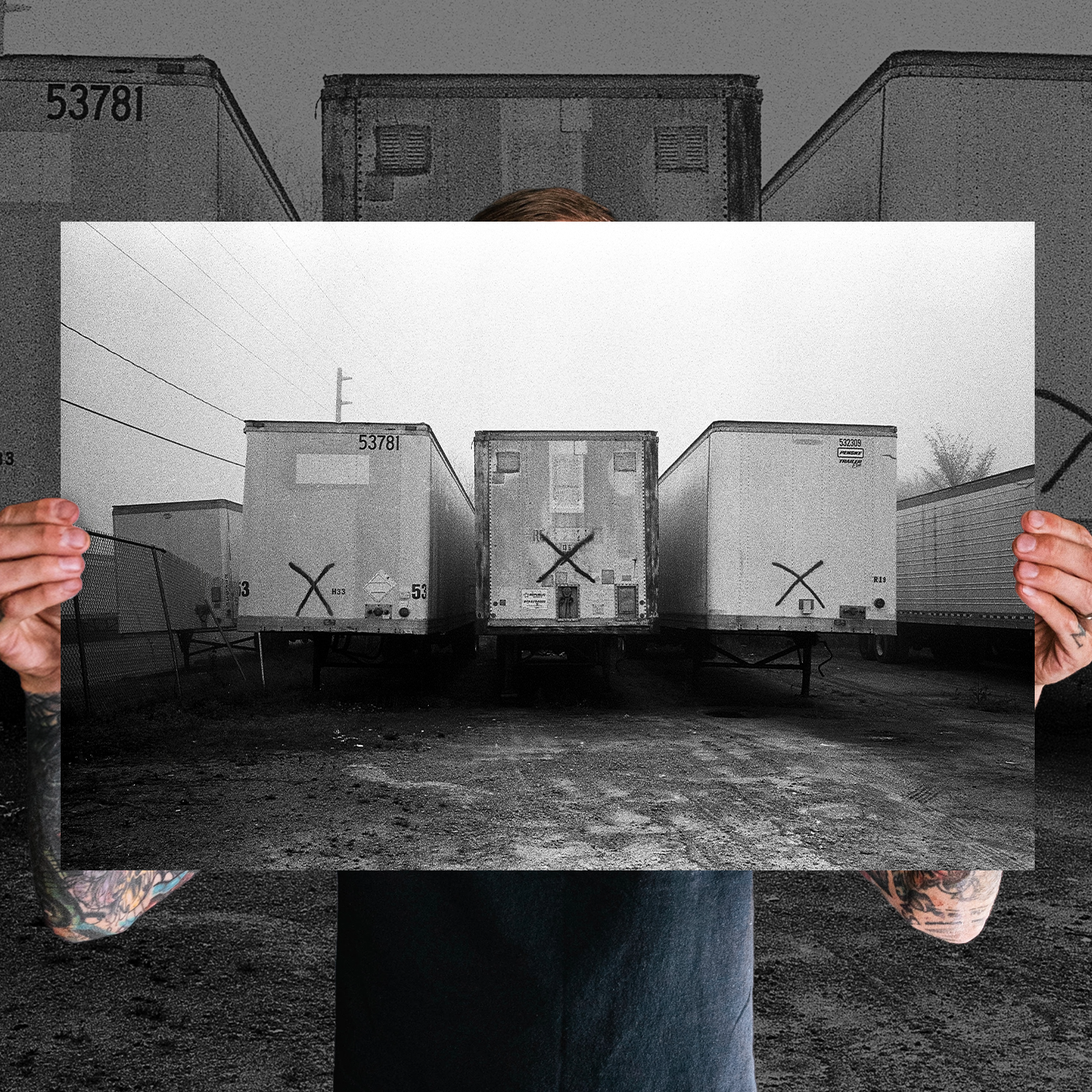 Reid Haithcock "Semi Trucks" Giclee Print