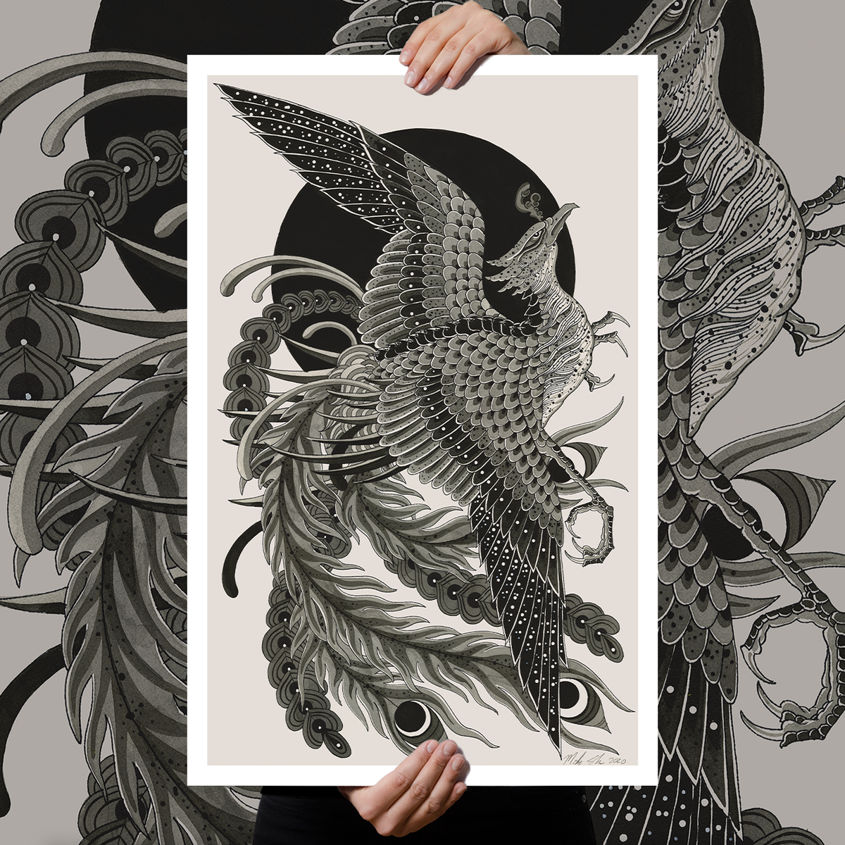 Mike Shea "Phoenix" Giclee Print
