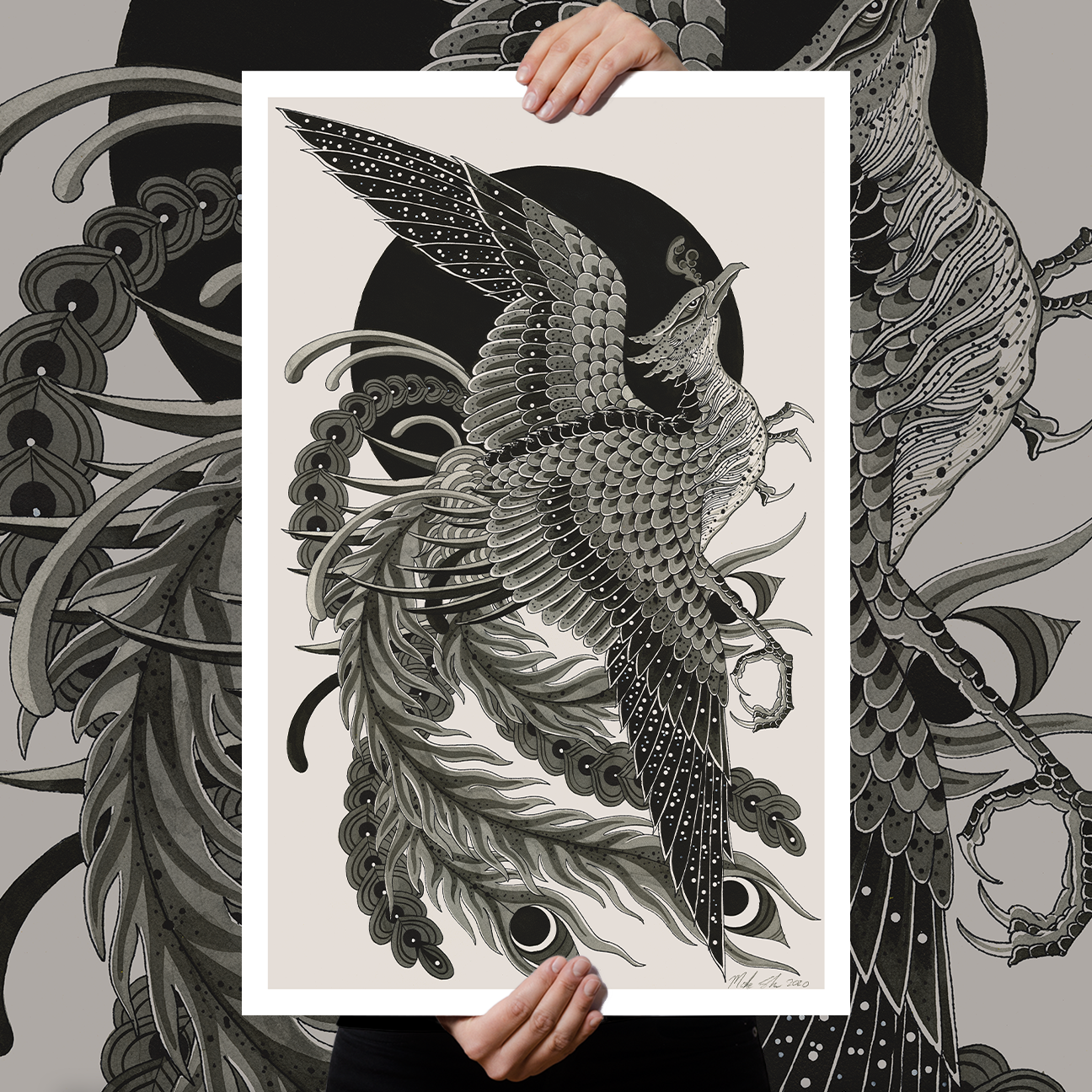 Mike Shea "Phoenix" Giclee Print