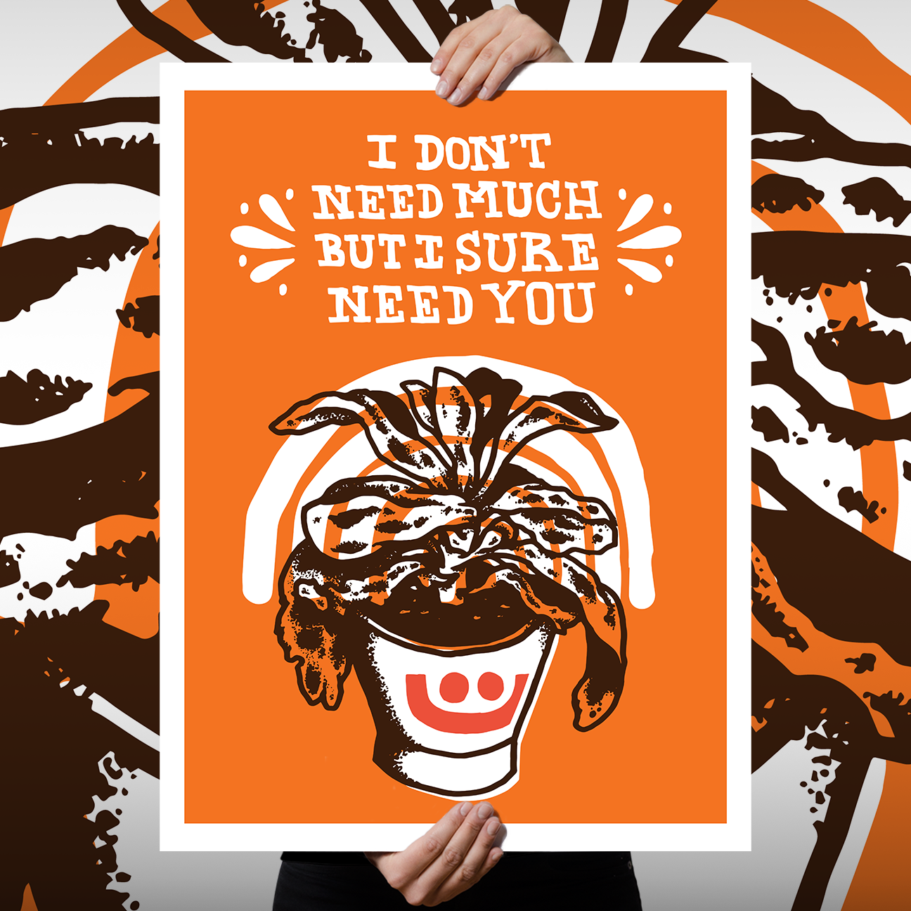 Michael Sieben "I Don't Need Much..." Giclee Print