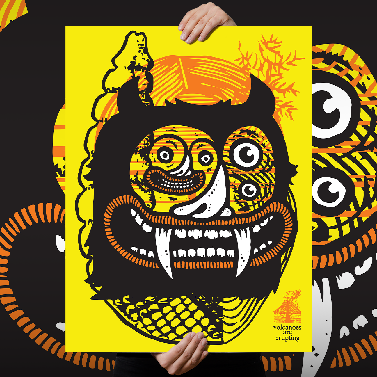 Michael Sieben "Volcanoes" Giclee Print