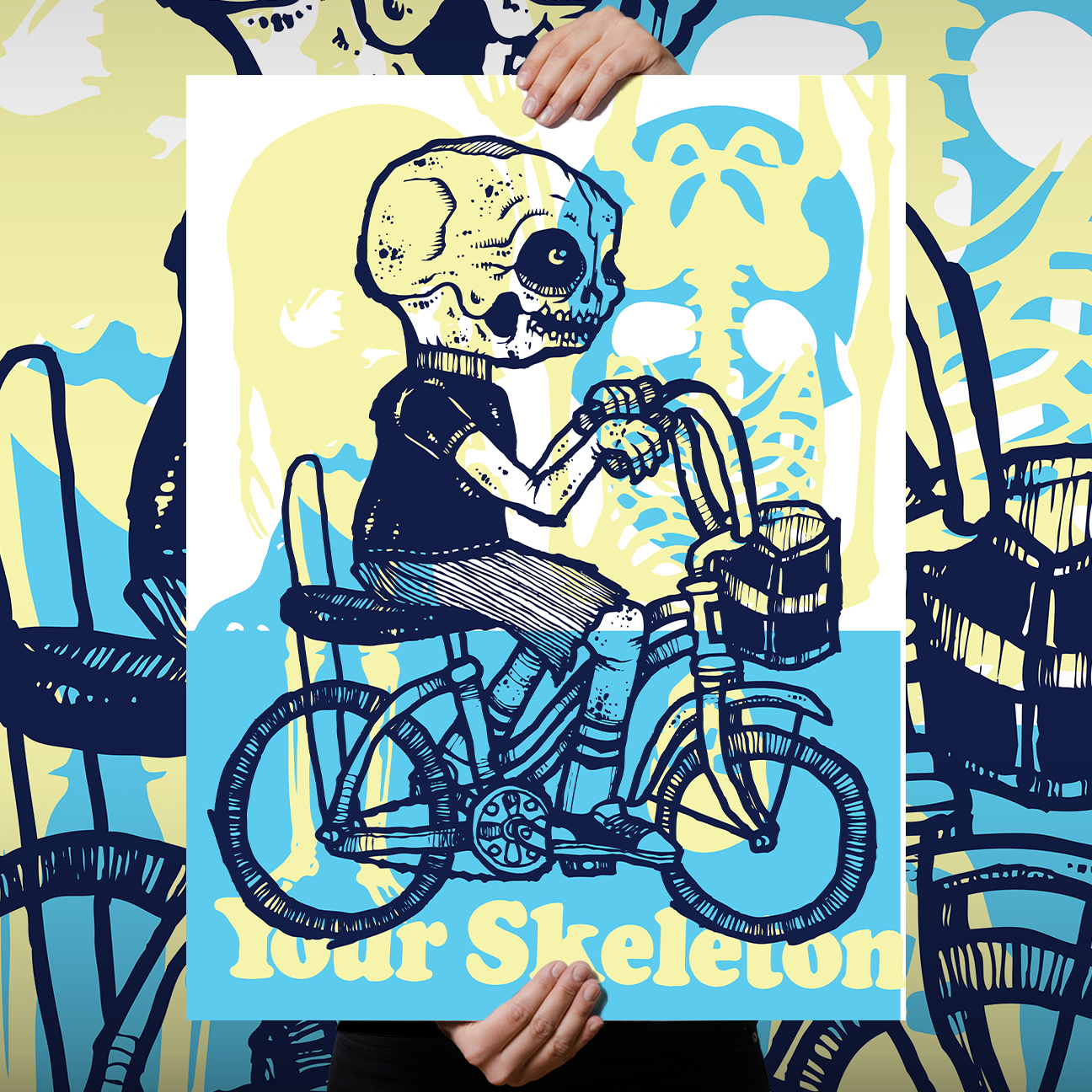 Michael Sieben "Your Skeleton" Giclee Print