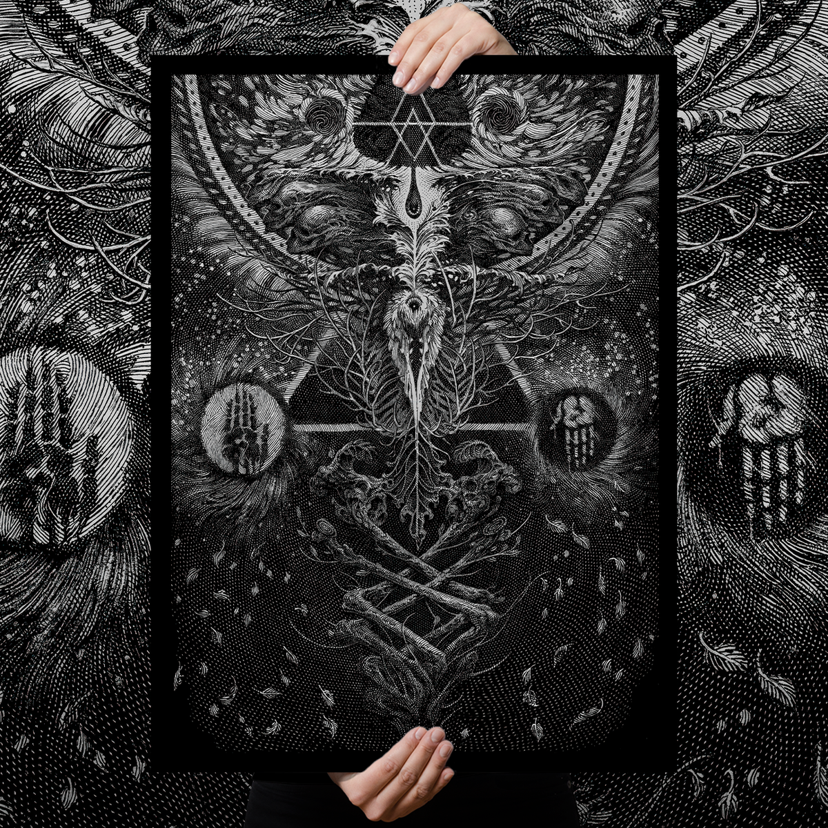 Saprophial "Equilibrium — Bloodwood" Giclee Print
