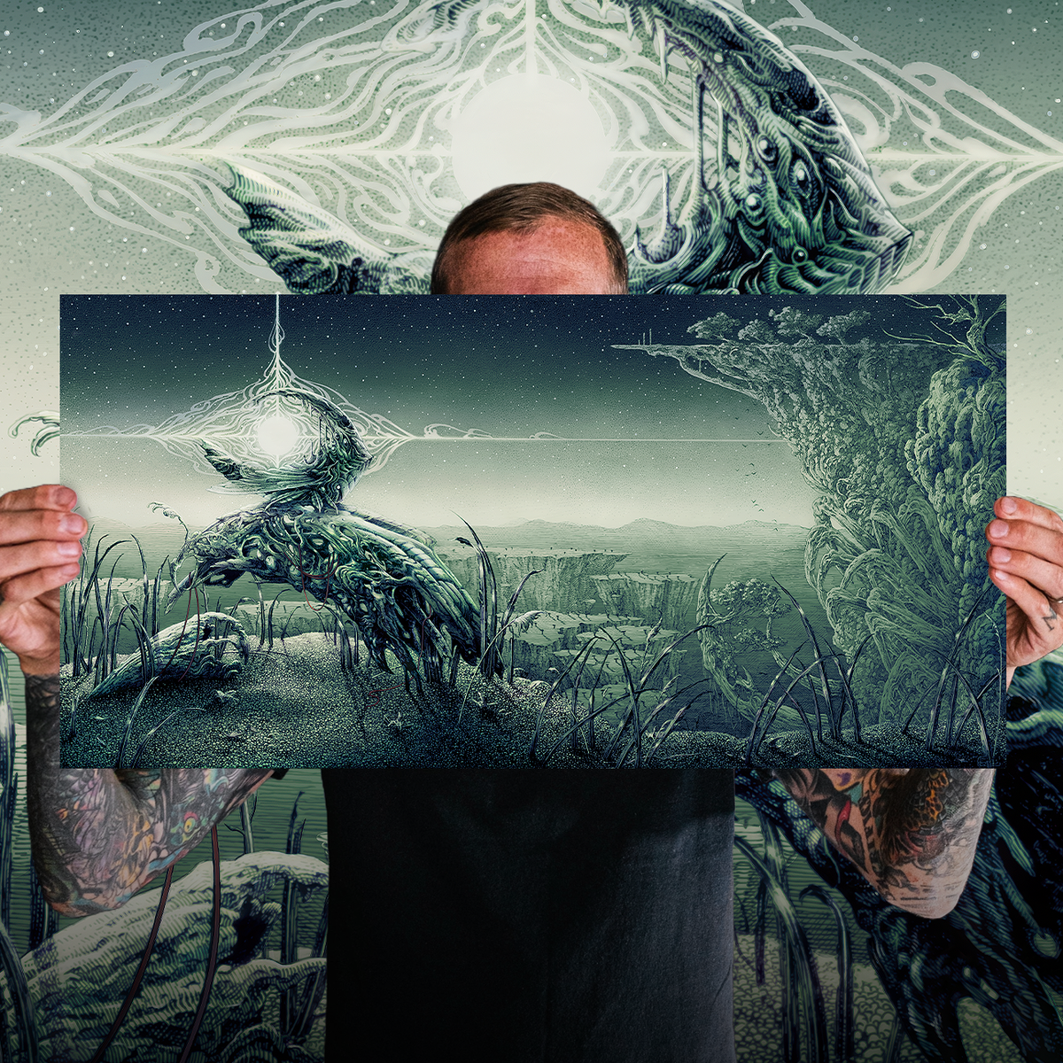 Saprophial "Hammers of Misfortune — Claw" Giclee Print