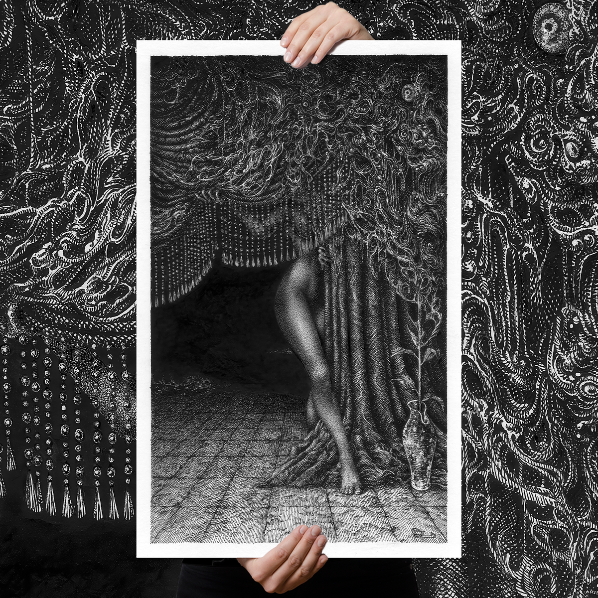 Saprophial "Veil" Giclee Print