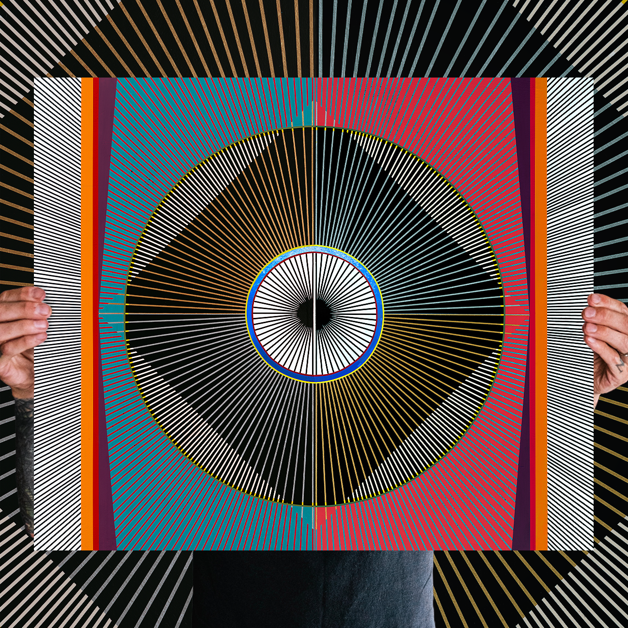 Thomas Hooper "Resonant Divide A & B" Giclee Print
