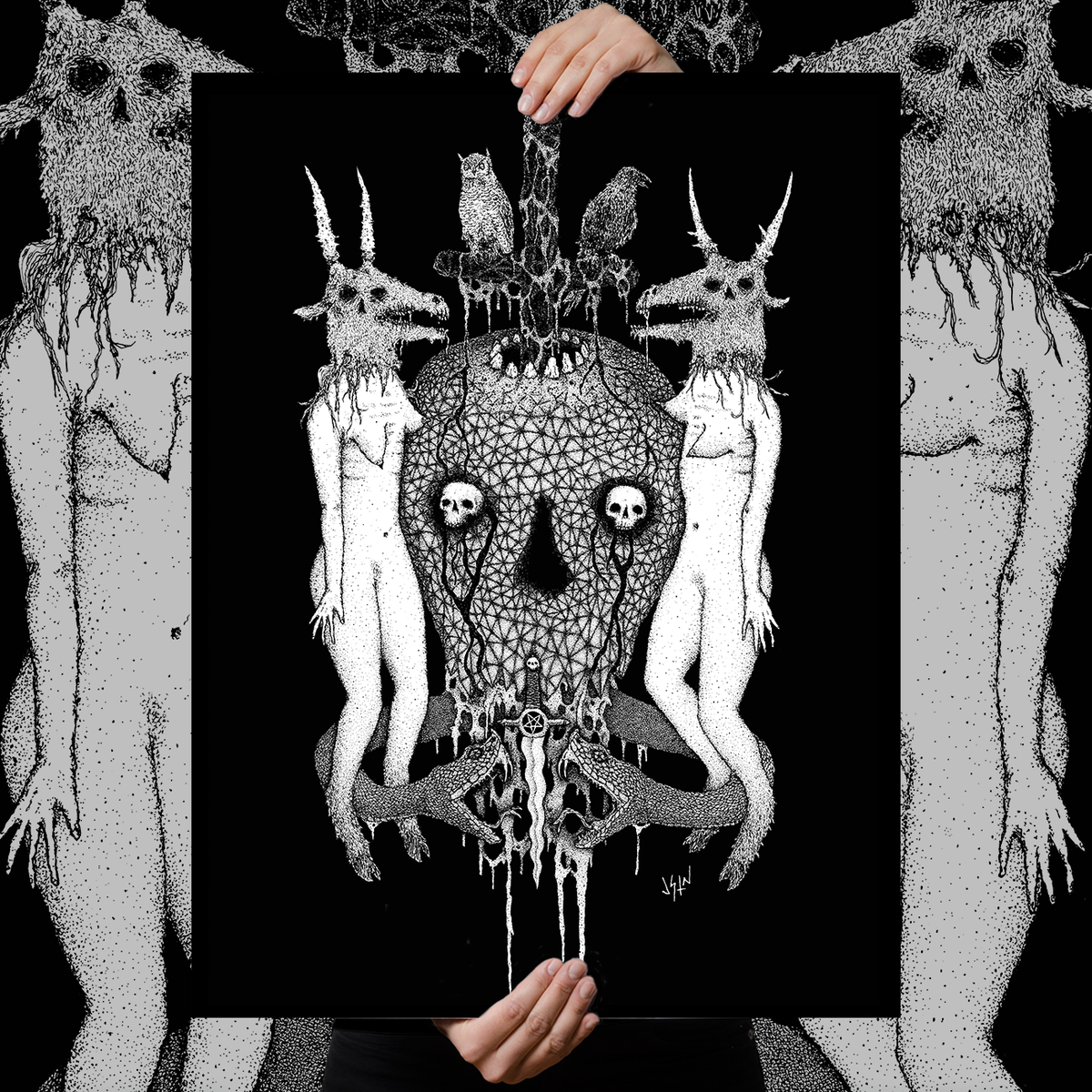 VBERKVLT "Witch Serpent" Giclee Print