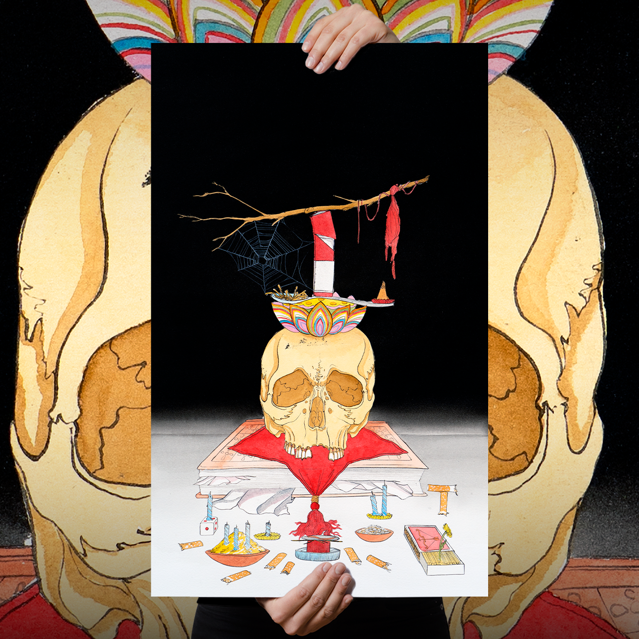 Zac Scheinbaum "Shrine III" Giclee Print