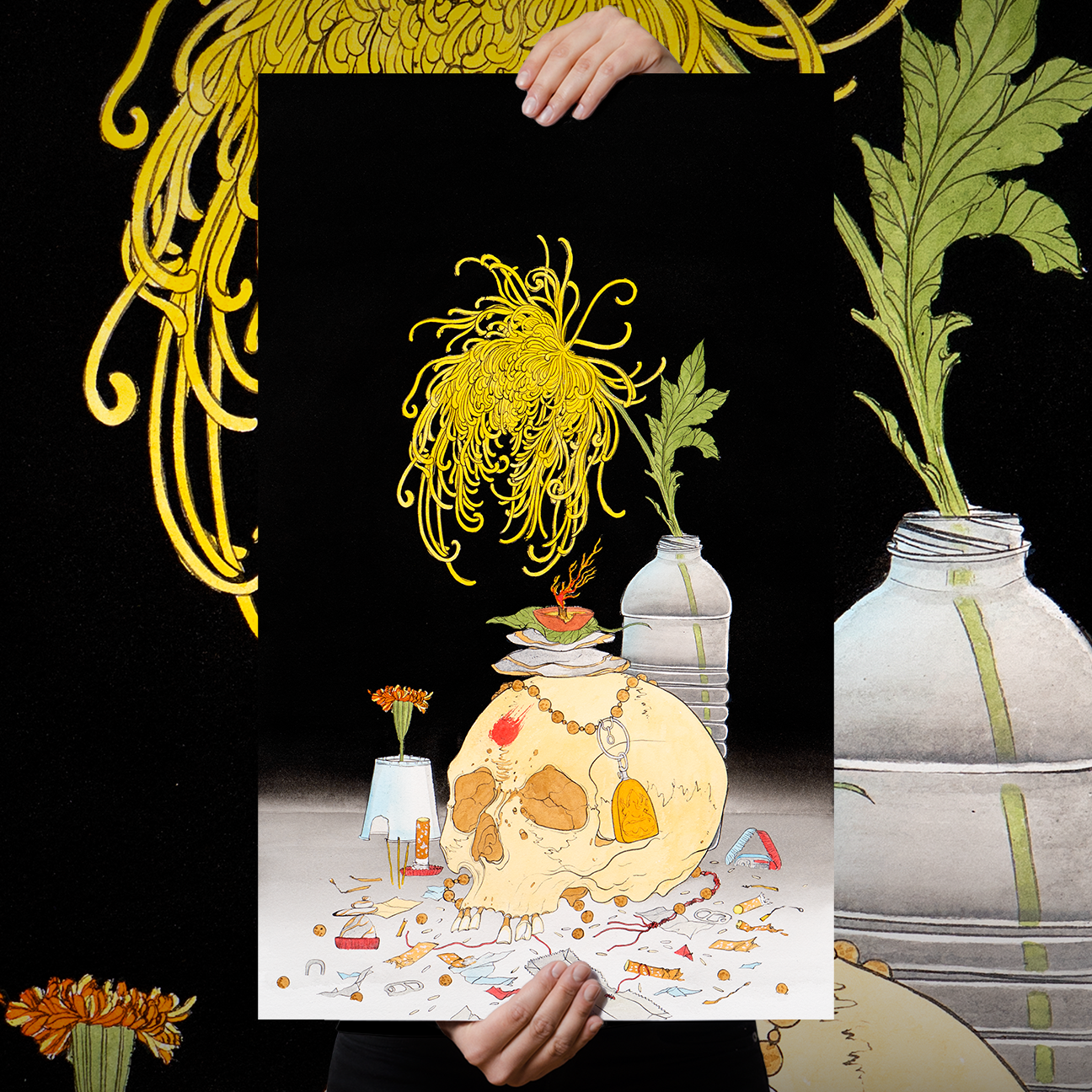 Zac Scheinbaum "Shrine II" Giclee Print