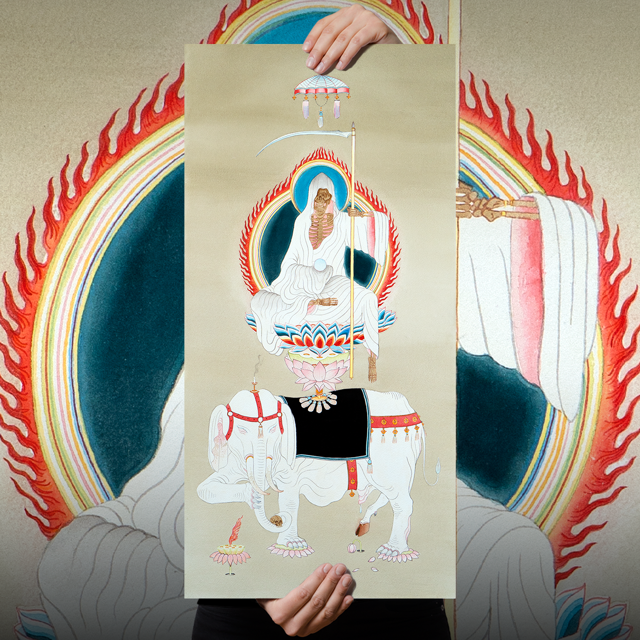 Zac Scheinbaum "God of Life" Giclee Print
