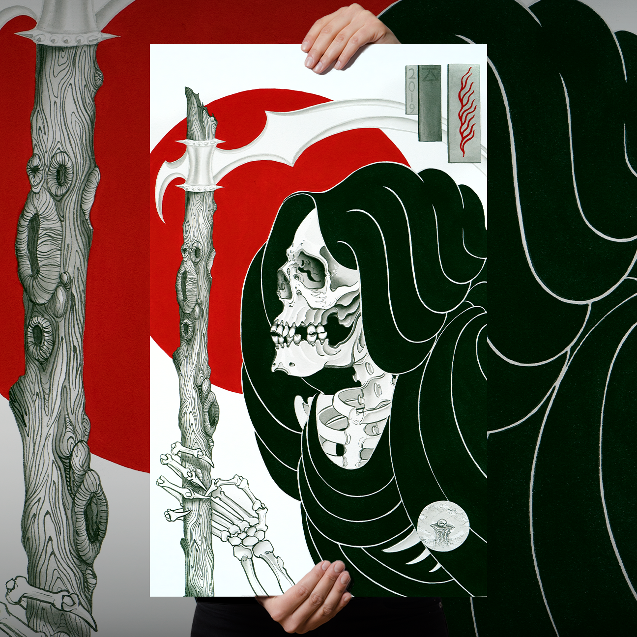 Zac Scheinbaum "Reaper" Giclee Print