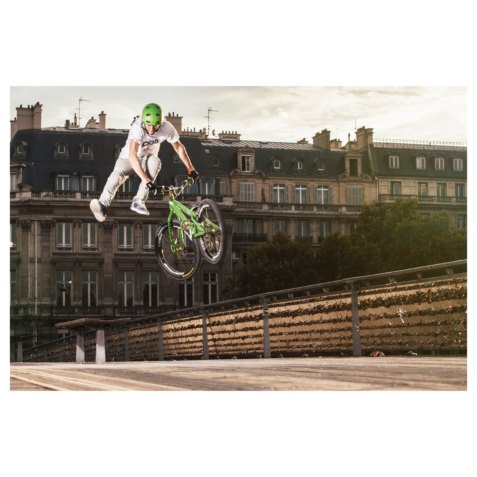 David Robinson "Fabio Wibmer - Paris" Giclee Print