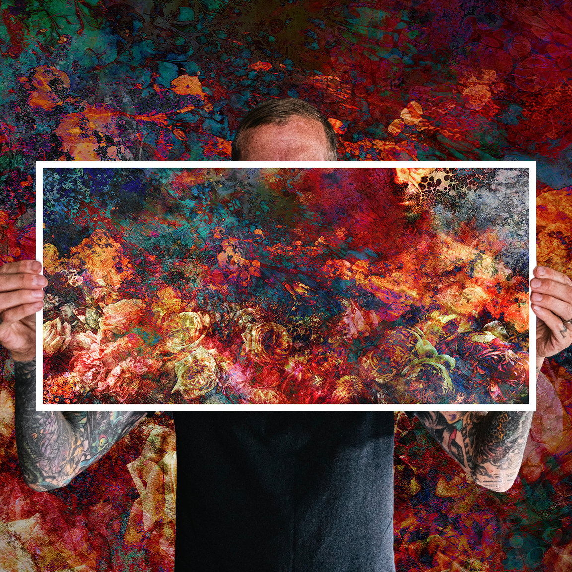 J. Bannon "Artificial Bouquet: Flood" Giclee Print