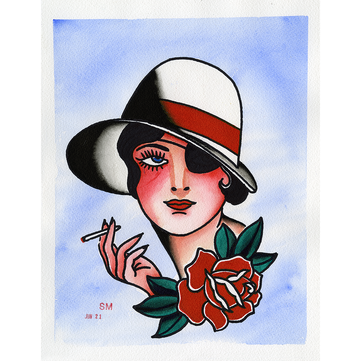 Sean Martin "Lady Killer" Original Painting